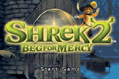 Shrek 2 - Beg for Mercy Title Screen